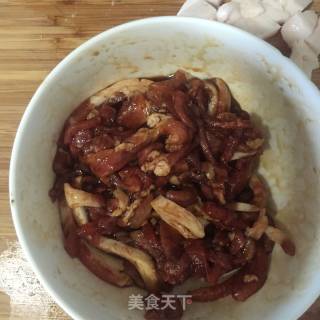豆角焖面的做法步骤：2