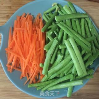 豆角焖面的做法步骤：3