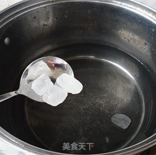 桂花藕粉瓜果羹的做法步骤：4
