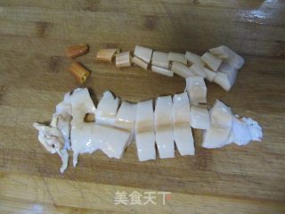 小炒象鼻蚌的做法步骤：6