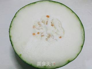 老鸭冬瓜盅的做法步骤：1