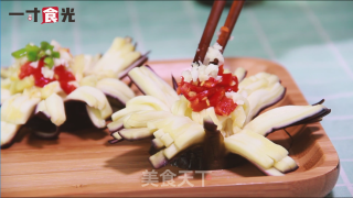 菊花茄子的做法步骤：5