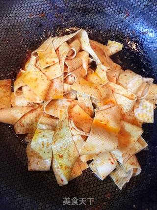 麻辣豆皮的做法步骤：6