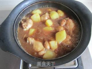 酱烧土豆鸡翅根的做法步骤：10