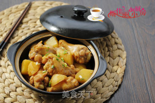 酱烧土豆鸡翅根的做法步骤：12