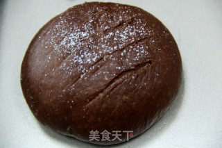 可可麻薯软欧包的做法步骤：9
