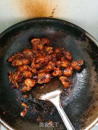 家常辣椒炒鸡的做法步骤：10