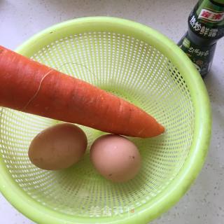 鸡蛋胡萝卜丝的做法步骤：1