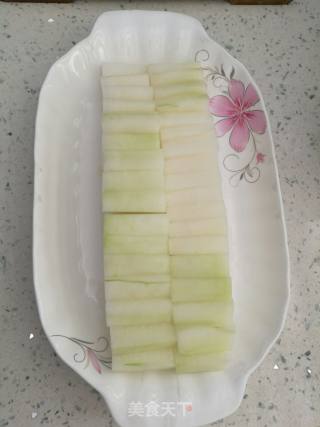 肉末蒸冬瓜的做法步骤：2