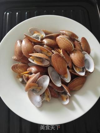 香辣花蛤的做法步骤：4