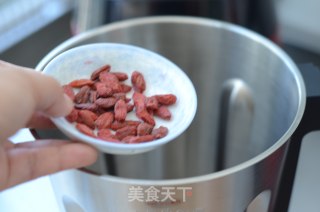 枸杞百合豆浆的做法步骤：4