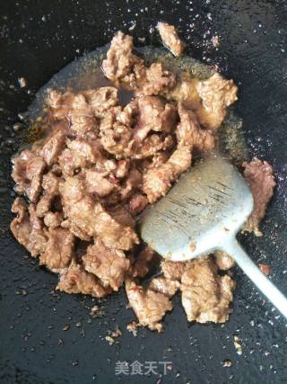 酱爆牛肉的做法步骤：5