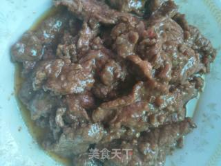酱爆牛肉的做法步骤：6