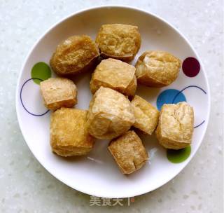 油豆腐塞肉的做法步骤：3