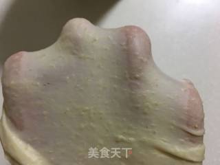 淡奶油花生巧克力网格包的做法步骤：2