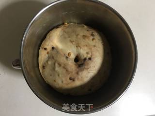 淡奶油花生巧克力网格包的做法步骤：4