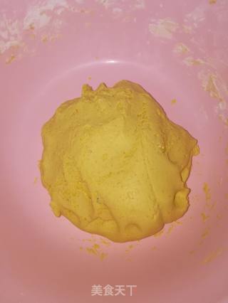 简易芝麻南瓜饼的做法步骤：3