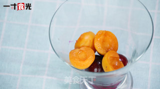 黄杏火龙果潘趣酒的做法步骤：3