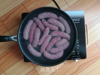 自制脆皮肠的做法步骤：11