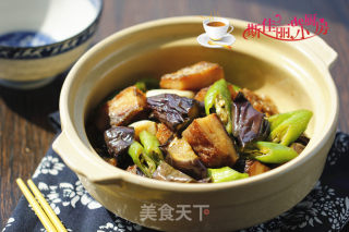 茄子咸鱼煲的做法步骤：10