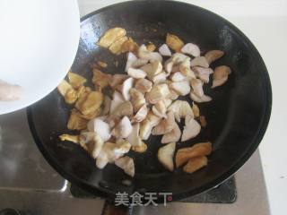 菱角炒鸡片的做法步骤：5
