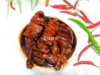 吮指冰糖酱鸭的做法步骤：16