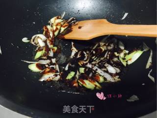面酱爆猪肝的做法步骤：11
