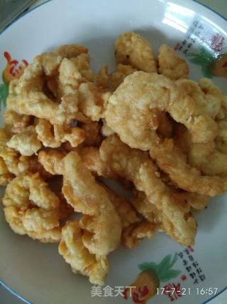 糖醋鸡肉的做法步骤：5