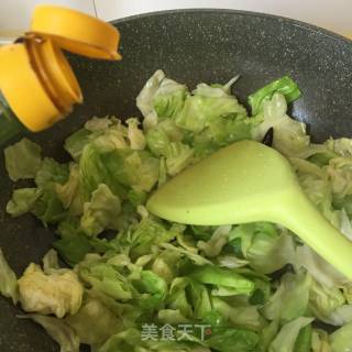 手撕包菜的做法步骤：7