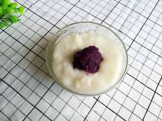 紫薯泥米糊的做法步骤：8