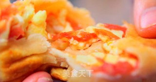 番茄鸡蛋馅饼的做法步骤：13