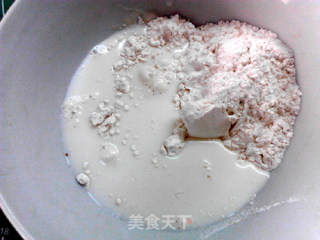 天然酵种方便面葱香蛋糕的做法步骤：2
