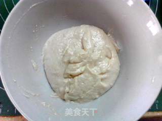 天然酵种方便面葱香蛋糕的做法步骤：3