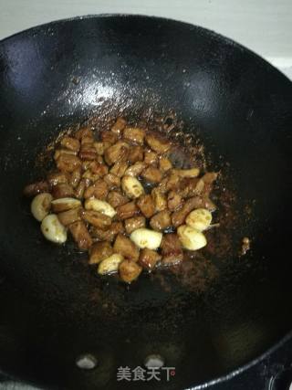 蒜香孜然肉块的做法步骤：10