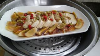 皮蛋蒸豆腐的做法步骤：5