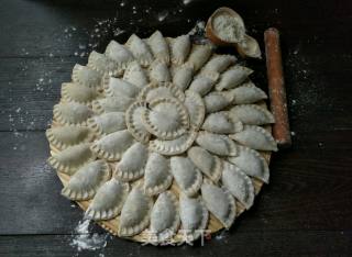 韭菜鸡蛋肉饺子的做法步骤：11