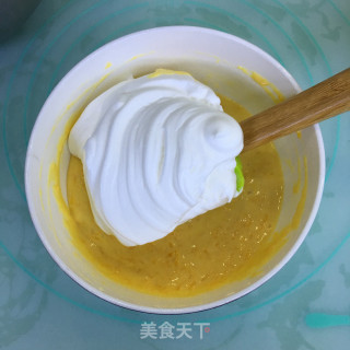 南瓜戚风蛋糕的做法步骤：9
