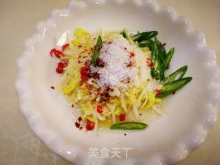 糖醋拌白菜的做法步骤：5