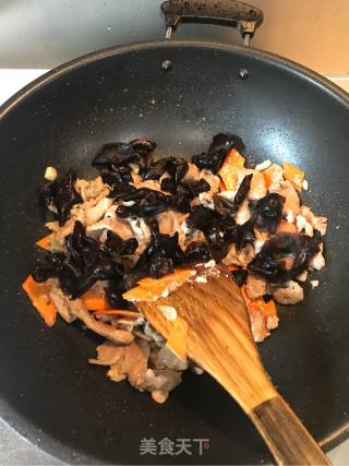详细版家常木须肉的做法步骤：11