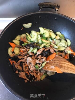详细版家常木须肉的做法步骤：12
