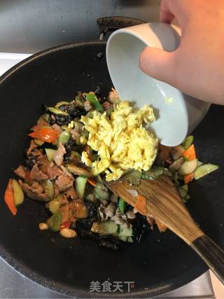 详细版家常木须肉的做法步骤：14