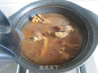 红烧鸭锁骨的做法步骤：6