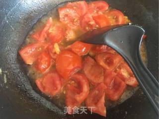 【西红柿炒蛋】--土豆家滴快手菜+下饭菜+高频率菜+宝宝最爱【泡饭菜】的做法步骤：6