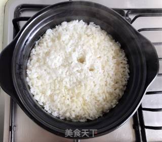 腊味煲仔饭的做法步骤：4