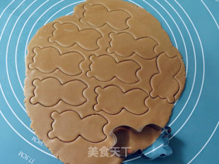 呆萌动物饼干组的做法步骤：7