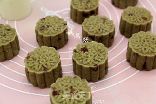 蔓越莓绿豆糕的做法步骤：11