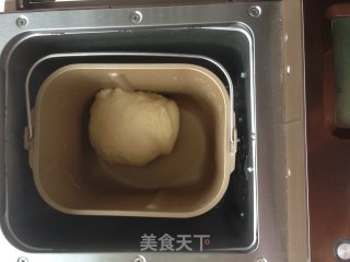 香葱培根沙拉面包的做法步骤：4