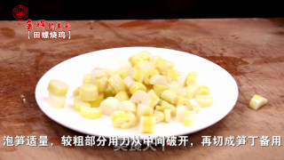 田螺烧鸡的做法步骤：3