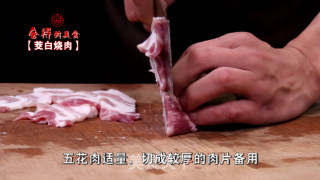茭白炒肉的做法步骤：1