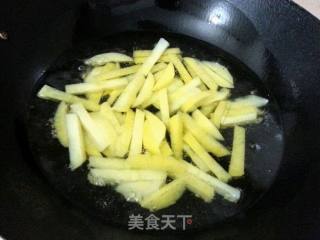自制薯条的做法步骤：5